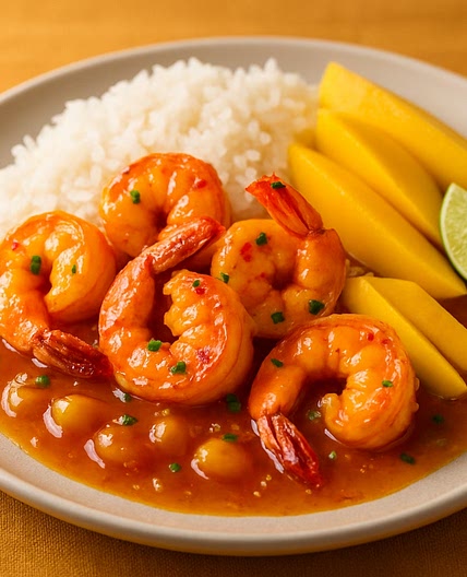 Mariscos Filipinos a la Mermelada de Mango McCormick