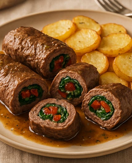 Filetes de ternera rellenos