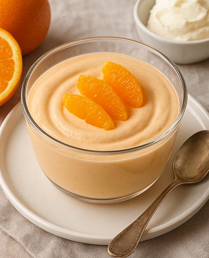 Crema de naranja y mascarpone