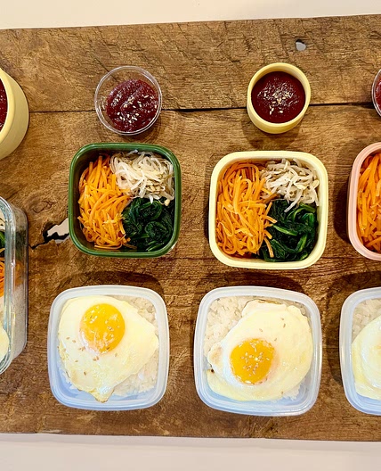 Bibimbap Meal Prep (Korean Rice Bowls)