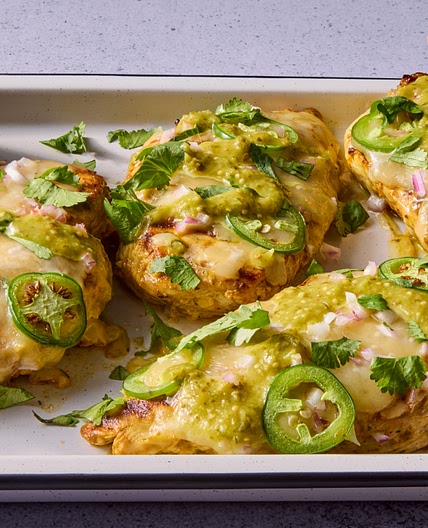 Grilled Salsa Verde Chicken