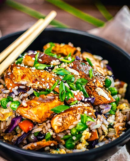 Teriyaki Chicken Fried Rice