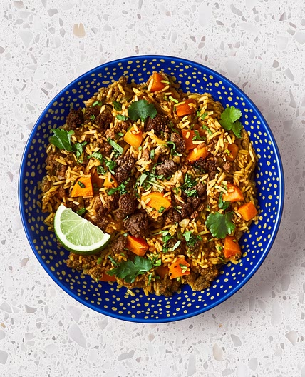 Beef Keema With Lime And Coriander