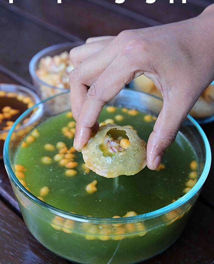 Pani Puri Recipe - Street Style | Golgappa or Puchka - 5 Tips