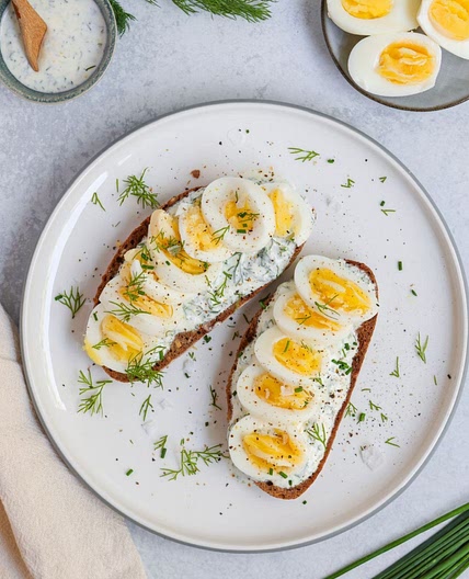 Herbed Egg Toast