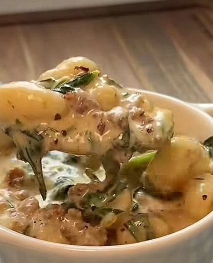 Sausage Gnocchi Soup