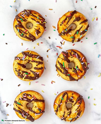 Protein Almond Donuts