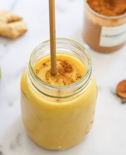 The High Protein Golden Glow Smoothie: Anti-Inflammatory Sunshine in a Glass