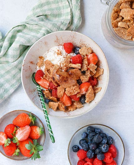 Sweet Berry Cottage Cheese Bowl