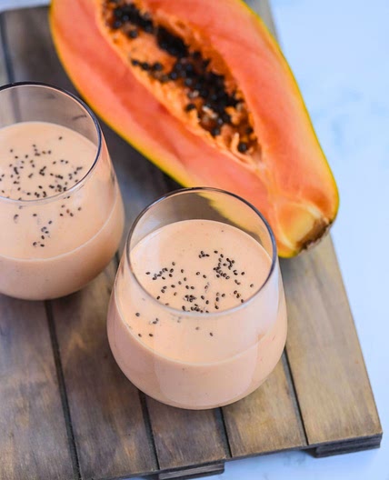 Papaya Bliss Smoothie