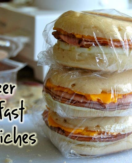 Freezer Breakfast Sandwiches