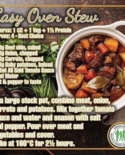 Easy oven-baked beef stew