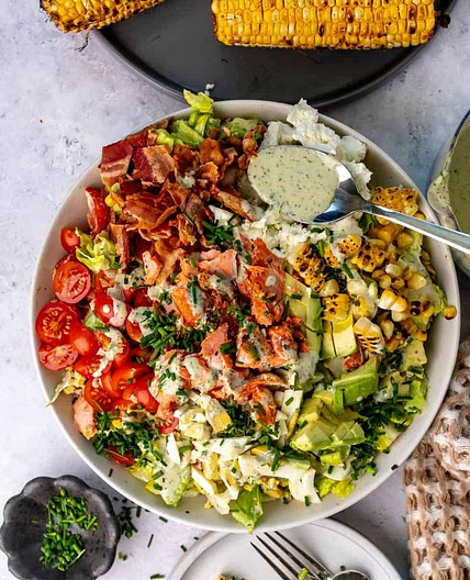 Salmon Cobb Salad
