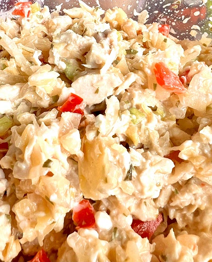 My Crunchy chicken salad