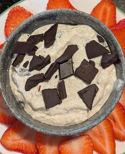 High Protein, Sugar Free, Cannoli Dip
