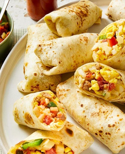 Tracy's Breakfast Burrito Meal Prep