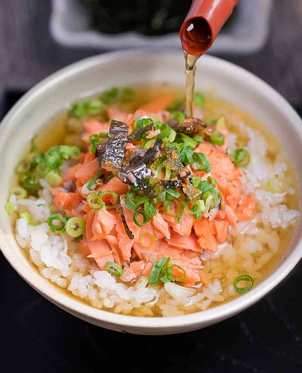 Salmon Ochazuke (Japanese Tea on Rice)