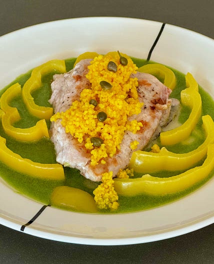 Red snapper in Brazilian colours