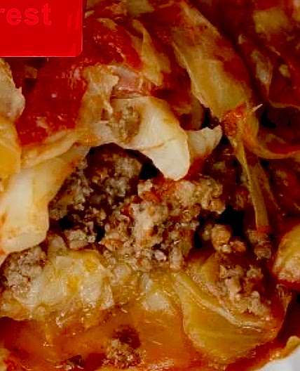 My Deconstructed Stuffed Cabbage/Spinach