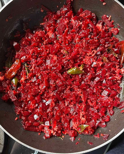 Beetroot thoran