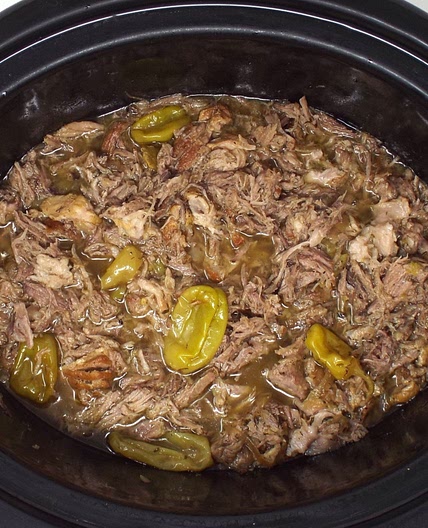 Slow Cooker Mississippi Pulled Pork