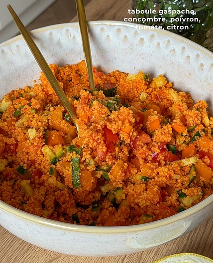 Taboulé façon gaspacho