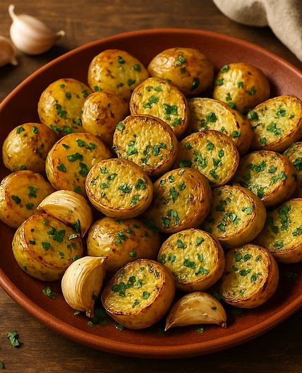 Papas al ajo