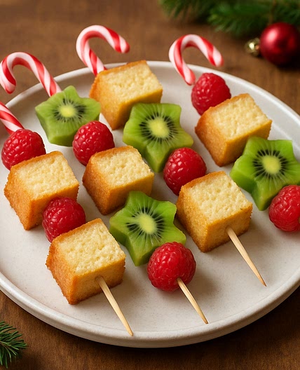 Brochetitas navideñas de Panqué