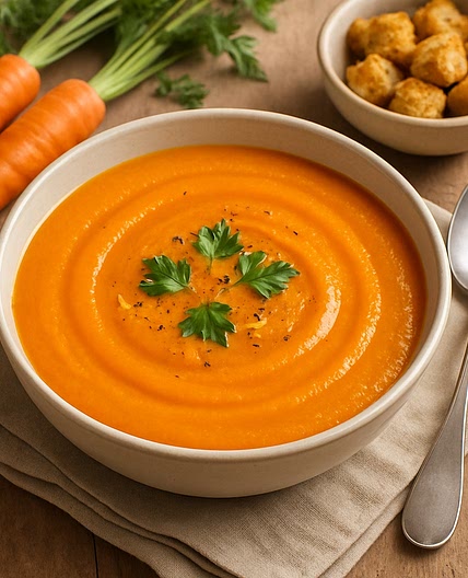 Crema de zanahorias