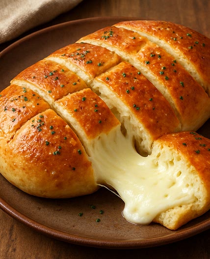 Pan a la Mozzarella