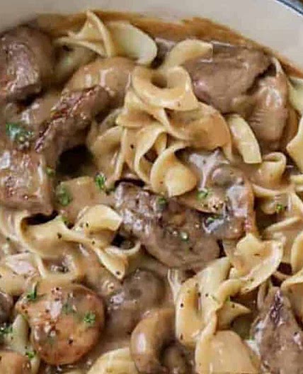 Beef Stroganoff