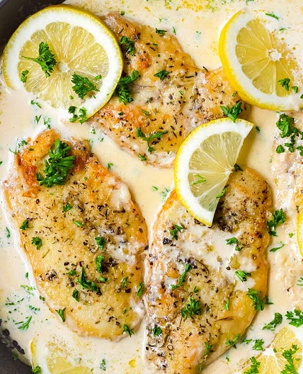 Easy Creamy Lemon Chicken