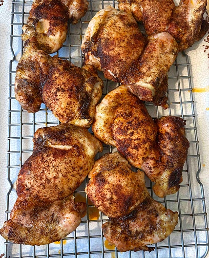 Oven Baked Chicken Thighs 🍗🐔