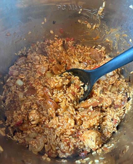 Insta-Pot Jambalaya 
