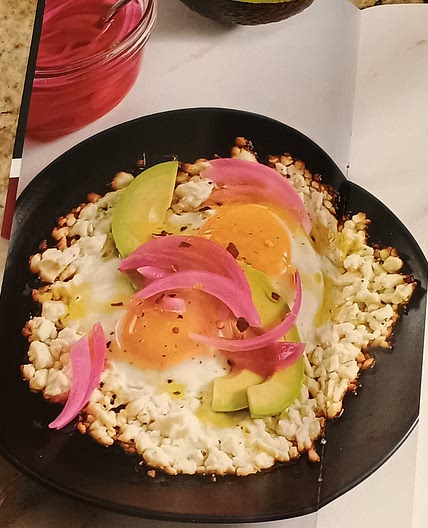 Crispy Feta Fried Eggs