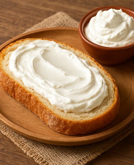 Pan con nata