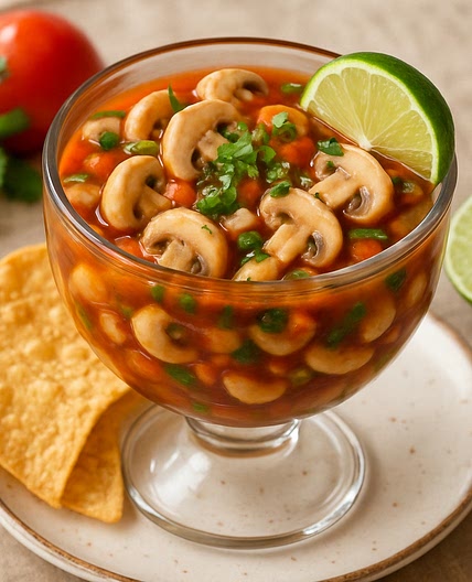 Coctel de champiñones