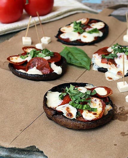 Personal Portobello Pizzas