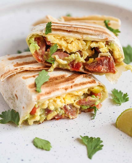 Easy Breakfast Burrito