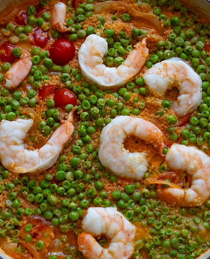 Shrimp and Coconut Curry with Couscous