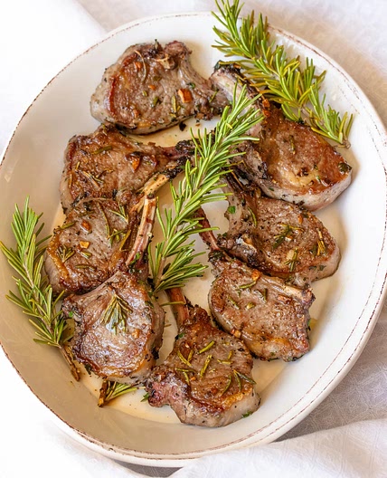 Pan Fried Lamb Chops