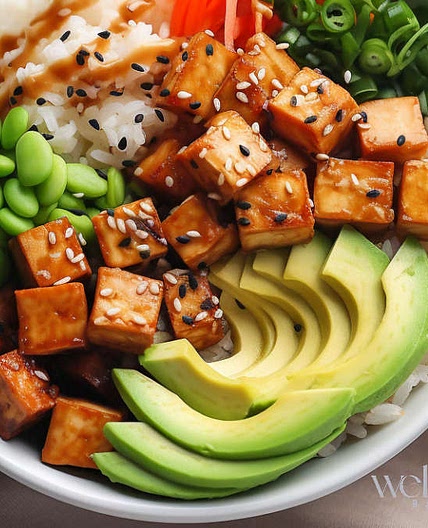 Crispy Tofu Poke Bowl