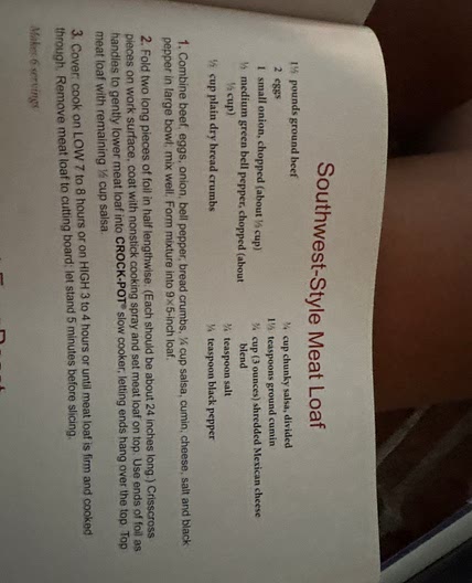 Southwest Style Meat Loaf