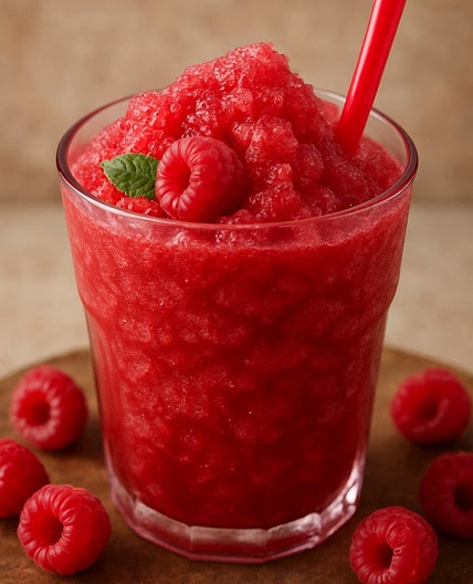 Granizado de frambuesa