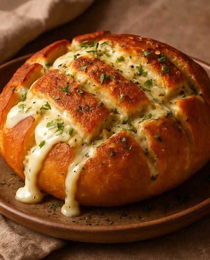 Pan a la mozzarella