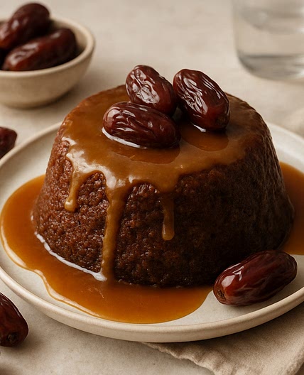 Pudín viscoso de dátiles