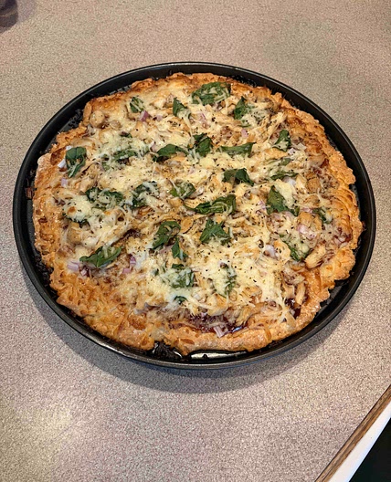 Greek Yogurt Pizza