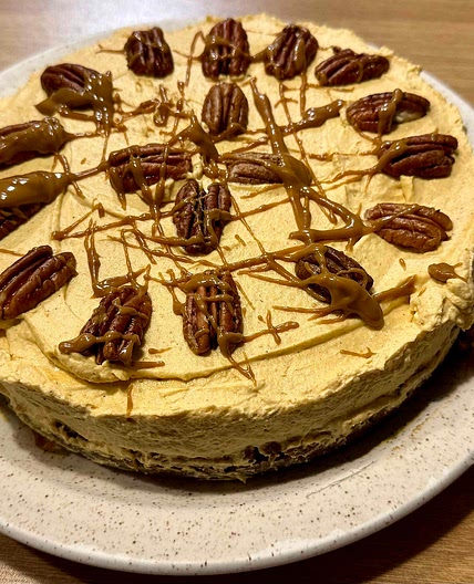 No-Bake Pumpkin Cheesecake 