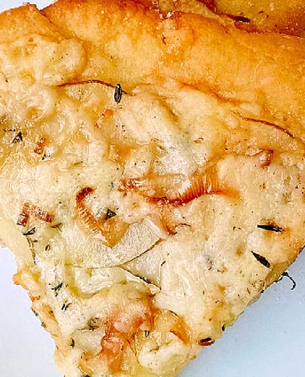 Potato Leek Pizza