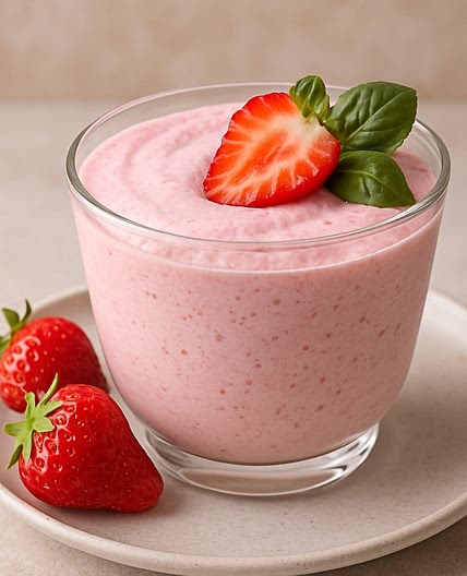 Mousse de fresa